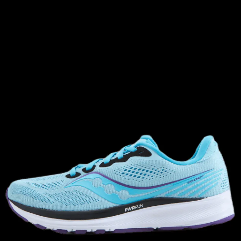 Saucony Ride 14 Powder/concord Blå Online