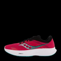 Online Saucony Ride 16 Rose/black Röd