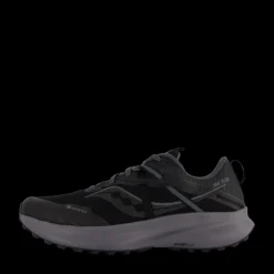 Clearance Saucony Ride 15 Tr Gtx Black/charcoal Svart