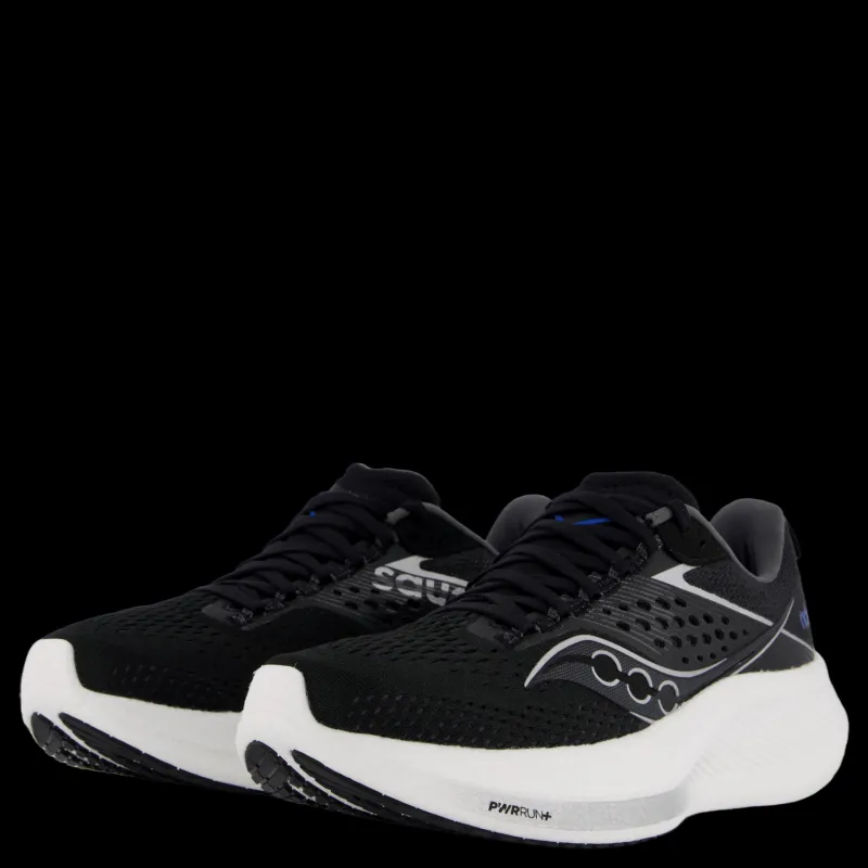 Saucony Ride 17 Women Black/white Svart Hot