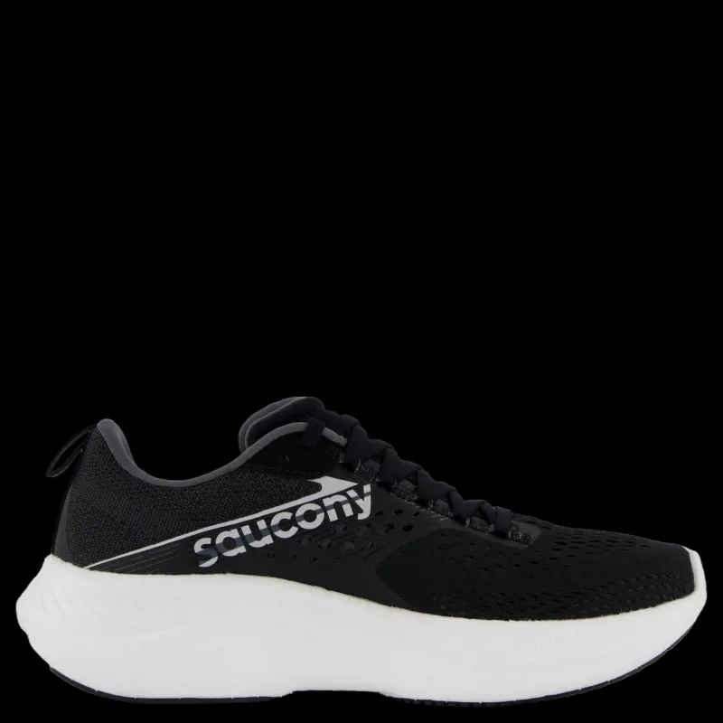 Saucony Ride 17 Women Black/white Svart Hot