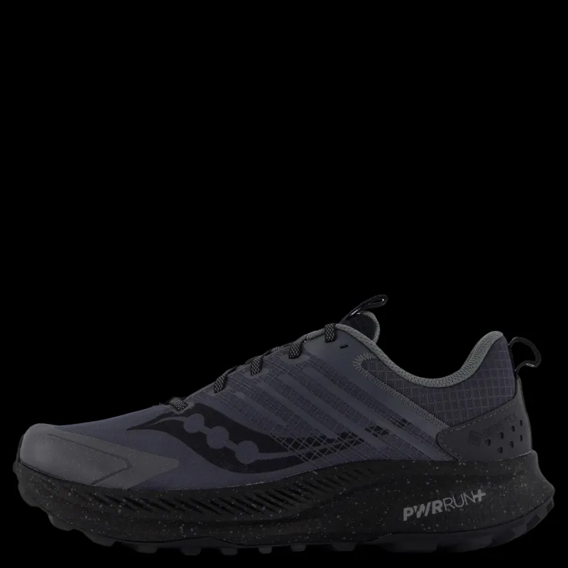 Saucony Ride Tr2 Gtx Men Shadow/black Svart