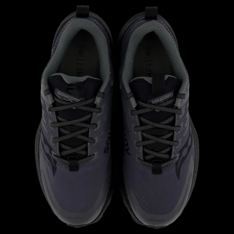 Saucony Ride Tr2 Gtx Men Shadow/black Svart