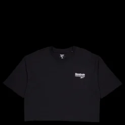 Discount Reebok Rie Tee Black Svart