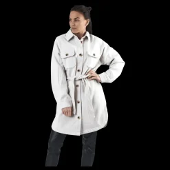 Outlet Pieces Riema Overshirt Jacket Grey