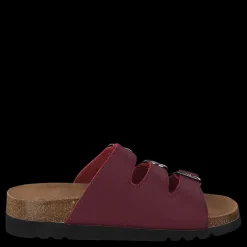 Scholl Rio Bordeaux Röd Hot