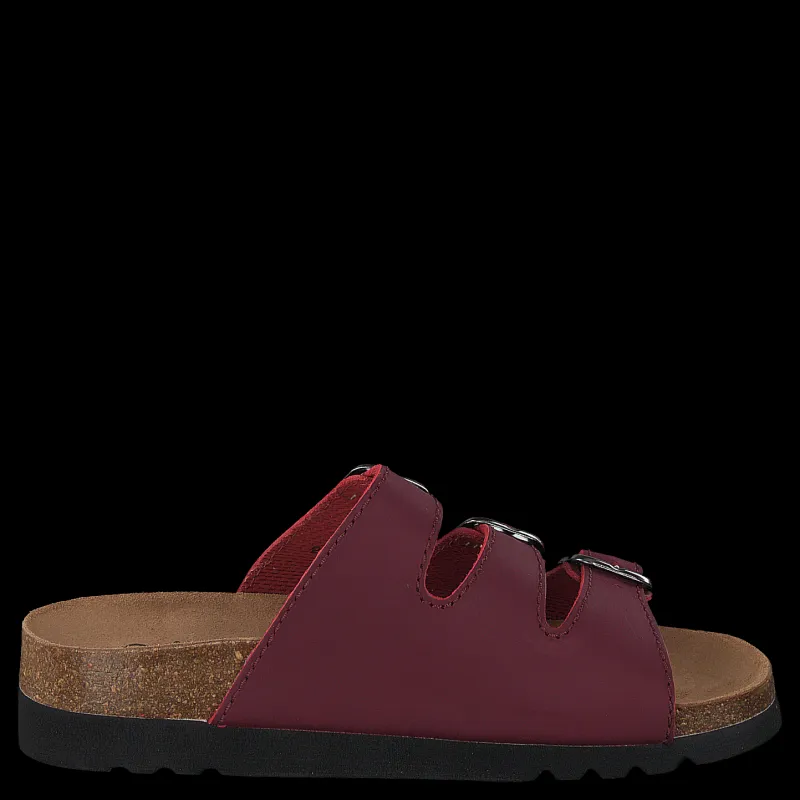 Scholl Rio Bordeaux Röd Hot