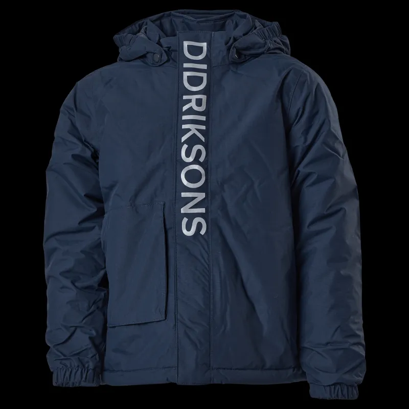 Didriksons Rio Kids Jkt Blue Blå Outlet