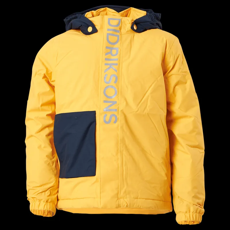Hot Didriksons Rio Kids Jkt Yellow Gul
