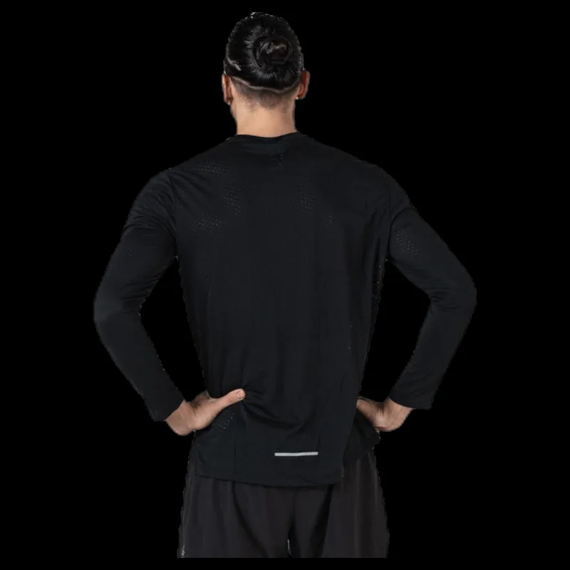 Nike Rise 365 LS Black/Silver Svart Hot