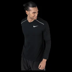 Nike Rise 365 LS Black/Silver Svart Hot