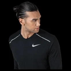 Nike Rise 365 LS Black/Silver Svart Hot