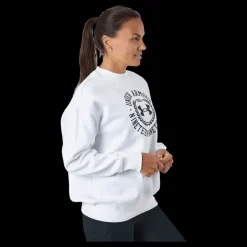 Under Armour Rival Fleece Crest Grp Crew White Vit Hot
