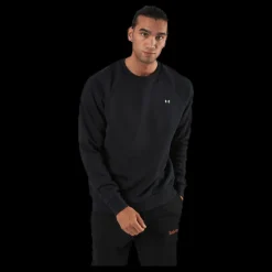 Under Armour Rival Fleece Crew Black Svart Clearance