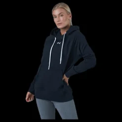 Under Armour Rival Fleece HB Hoodie Black Svart Discount