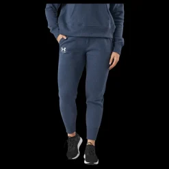 Outlet Under Armour Rival Fleece Joggers Downpour Gray Blå
