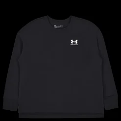 Clearance Under Armour Rival Fleece Oversize Crew Svart