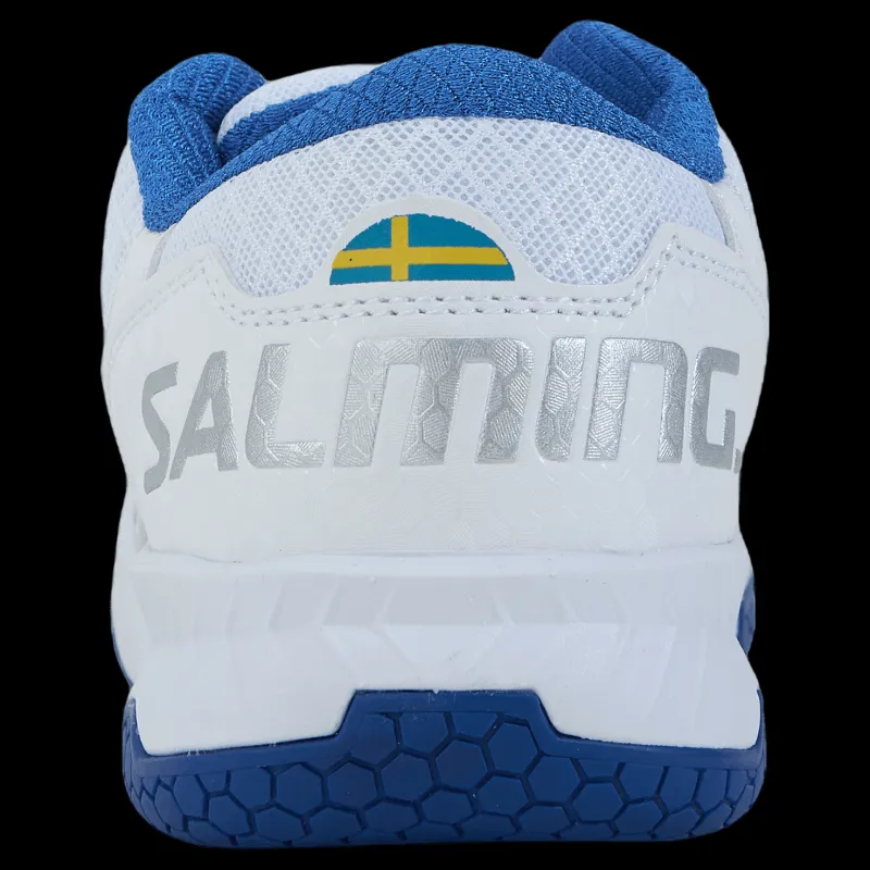 Salming Rival Sr White/supersonic Blå Hot