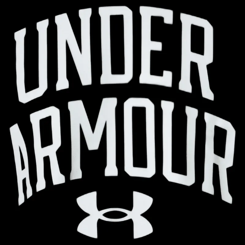 Under Armour Rival Terry Crew Black Svart Hot