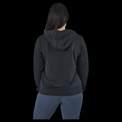 Under Armour Rival Terry Fz Hoodie Black Svart Sale