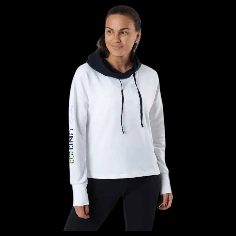 Under Armour Rival Terry Geo Hoodie White Vit Clearance