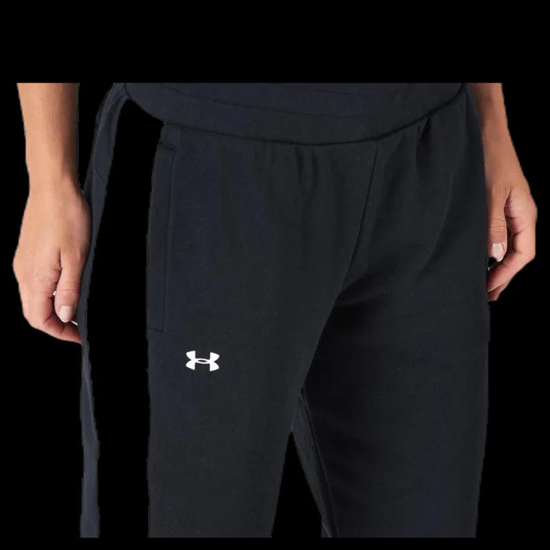 Under Armour Rival Terry Joggers Black Svart Best