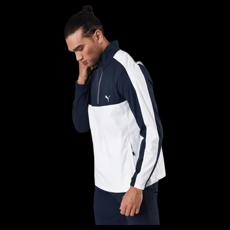 Puma Golf Riverwalk Wind Jacket Blue Blå Hot