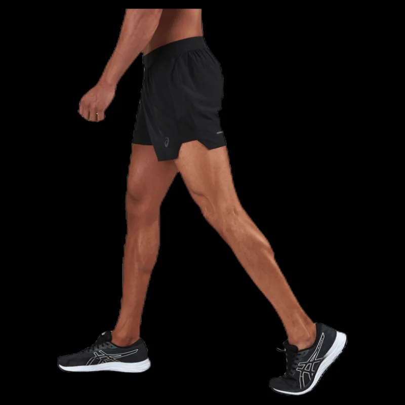 Online ASICS Road 5In Short Black Svart