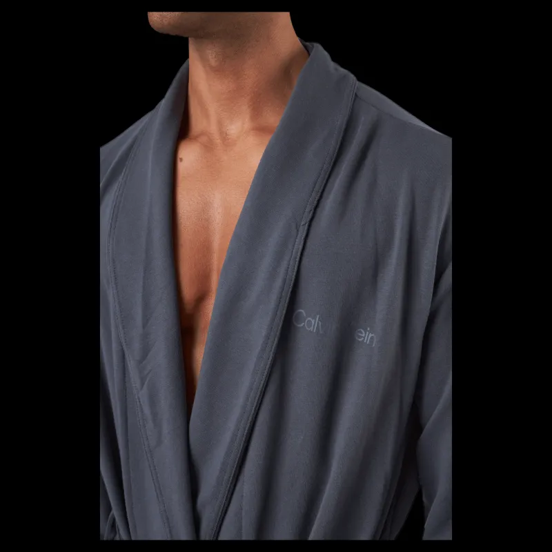 Calvin Klein Robe Sleek Grey Grå