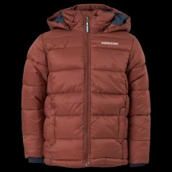 New Didriksons Rodi Kids Jacket Brown Brun