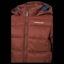 New Didriksons Rodi Kids Jacket Brown Brun