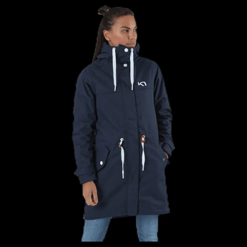 Kari Traa Rokne Parka Blue Blå Clearance