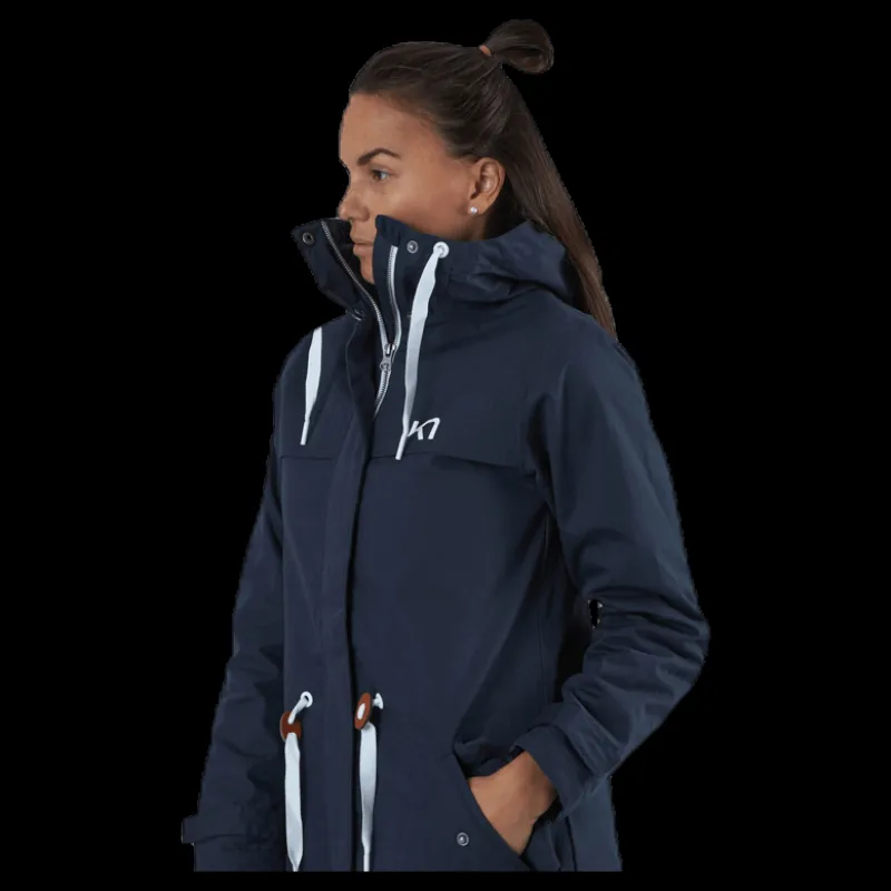 Kari Traa Rokne Parka Blue Blå Clearance