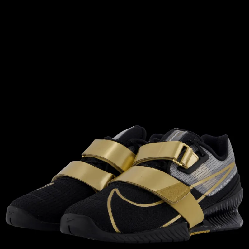 Nike Romaleos 4 Black/metallic Gold-white Svart och Vit Hot