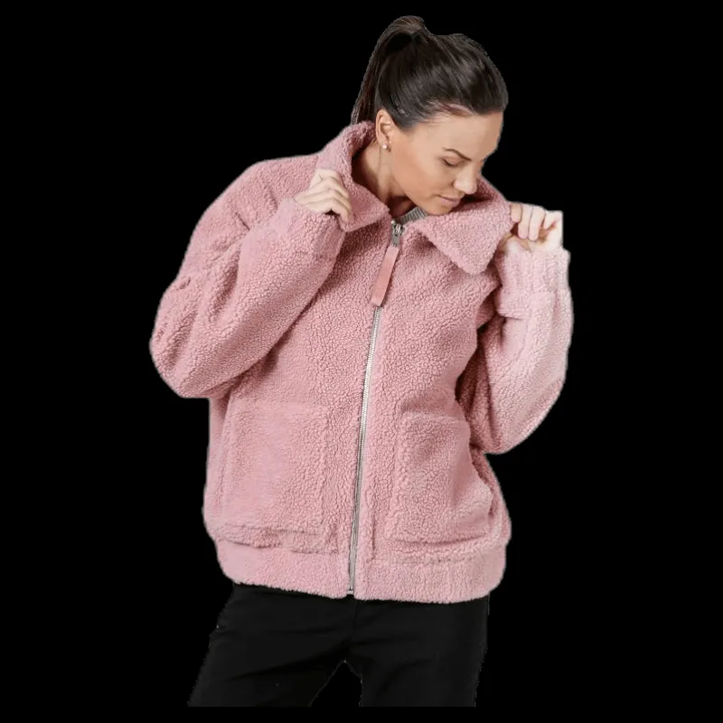 Svea Rome Pile Jacket Pink Rosa Online