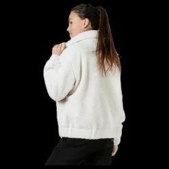 Outlet Svea Rome Pile Jacket White Vit