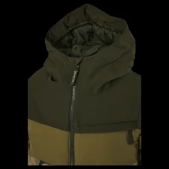 Online Burton Ropedrop Jacket - Boys' Forest Night /olive Flerfärgad