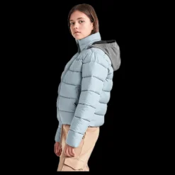 Online Didriksons Rose Girls Puff Jacket Blue Blå