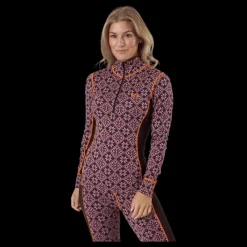 Kari Traa Rose Half-Zip Syrup Brun Best