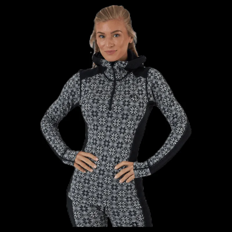Discount Kari Traa Rose Hood Black Svart