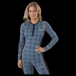 Kari Traa Rose Long Sleeve Sail Blå Discount