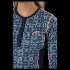 Kari Traa Rose Long Sleeve Sail Blå Discount