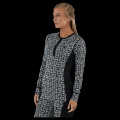 Kari Traa Rose Long Sleeve Shirt Black Svart New