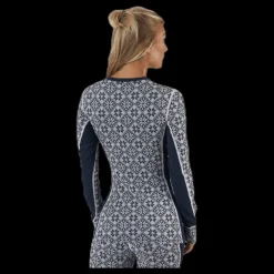 Best Kari Traa Rose Long Sleeve Shirt Blue Blå