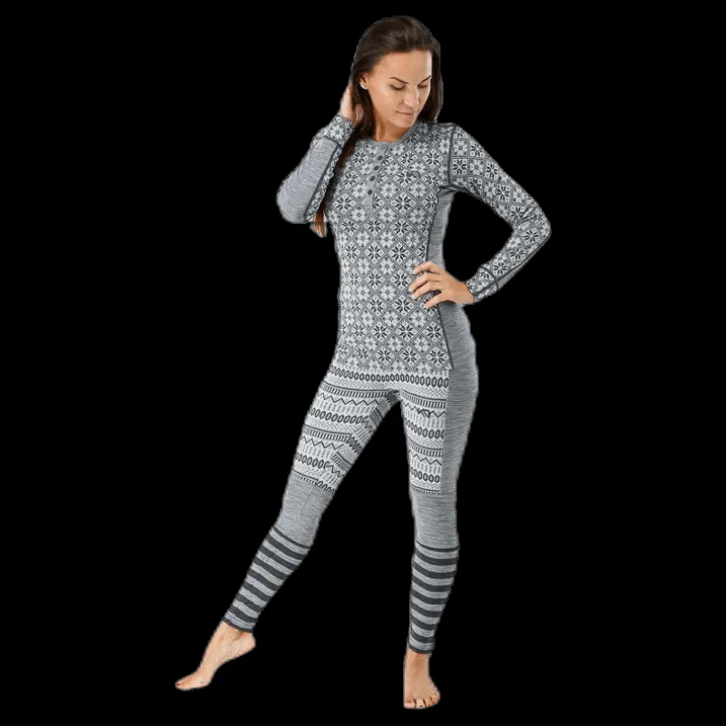Clearance Kari Traa Rose Long Sleeve Shirt Grey Grå