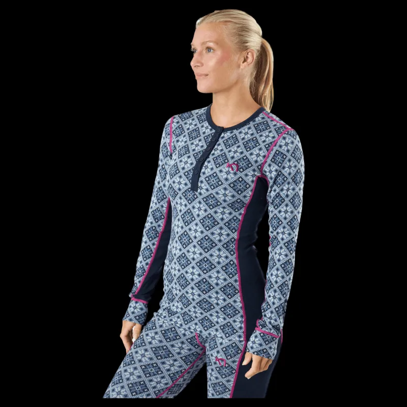 Discount Kari Traa Rose Ls Royal Blå