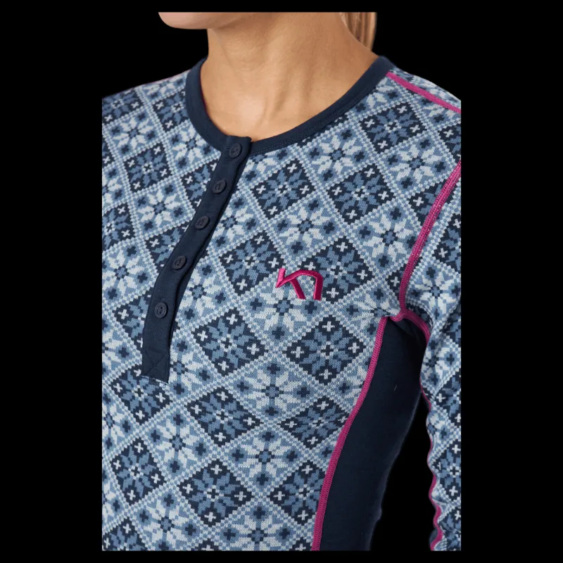 Discount Kari Traa Rose Ls Royal Blå