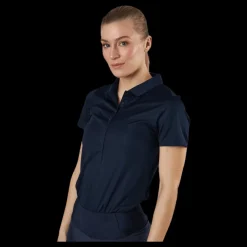 New Puma Golf Rotation Polo Blue Blå