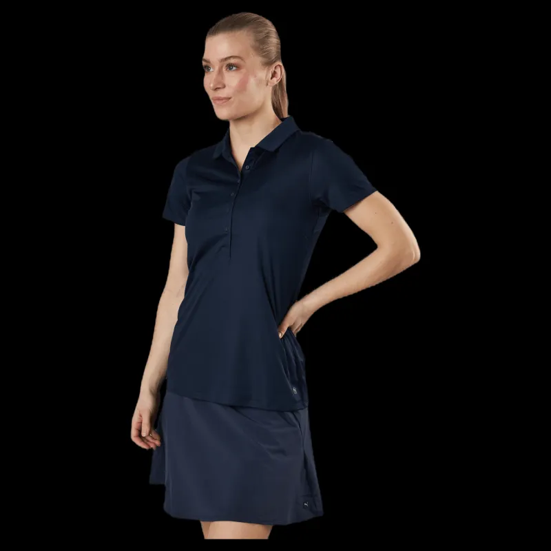 New Puma Golf Rotation Polo Blue Blå
