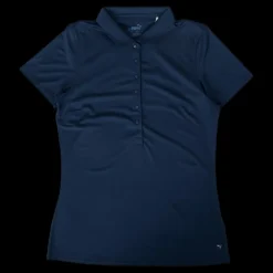 New Puma Golf Rotation Polo Blue Blå